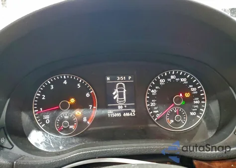 2012 Volkswagen Passat Sel z USA, uszkodzony, nr VIN 1VWCP7A37CC040988